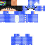 Minecraft skin texture, 64x64 pixels