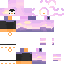 Minecraft skin texture, 64x64 pixels