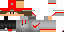 Minecraft skin texture, 64x32 legacy pixels