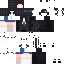 Minecraft skin texture, 64x64 pixels