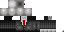 Minecraft skin texture, 64x32 legacy pixels