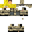 Minecraft skin texture, 64x64 pixels