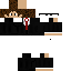 Minecraft skin texture, 64x64 pixels