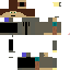 Minecraft skin texture, 64x64 pixels