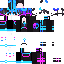 Minecraft skin texture, 64x64 pixels