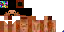 Minecraft skin texture, 64x32 legacy pixels
