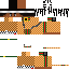 Minecraft skin texture, 64x64 pixels