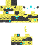 Minecraft skin texture, 64x64 pixels