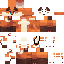 Minecraft skin texture, 64x64 pixels