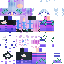 Minecraft skin texture, 64x64 pixels