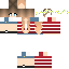 Minecraft skin texture, 64x64 pixels