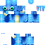 Minecraft skin texture, 64x64 pixels