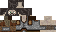 Minecraft skin texture, 64x32 legacy pixels