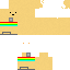 Minecraft skin texture, 64x64 pixels