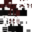 Minecraft skin texture, 64x64 pixels