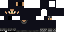 Minecraft skin texture, 64x32 legacy pixels