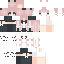 Red Minecraft skin texture, 64x64 pixels