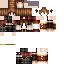 Minecraft skin texture, 64x64 pixels