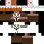 Minecraft skin texture, 64x64 pixels