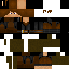 Minecraft skin texture, 64x64 pixels