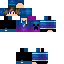 Minecraft skin texture, 64x64 pixels
