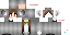 Minecraft skin texture, 64x32 legacy pixels