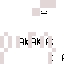 Minecraft skin texture, 64x64 pixels