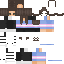 Minecraft skin texture, 64x64 pixels