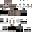 Minecraft skin texture, 64x64 pixels
