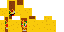 Minecraft skin texture, 64x32 legacy pixels