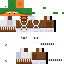 Minecraft skin texture, 64x64 pixels
