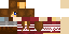 Minecraft skin texture, 64x32 legacy pixels