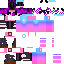 Minecraft skin texture, 64x64 pixels