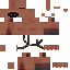 Minecraft skin texture, 64x64 pixels