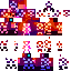 Minecraft skin texture, 64x64 pixels