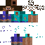 Minecraft skin texture, 64x64 pixels