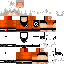 Minecraft skin texture, 64x64 pixels
