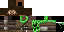 Minecraft skin texture, 64x32 legacy pixels