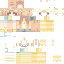 Minecraft skin texture, 64x64 pixels