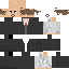 Minecraft skin texture, 64x64 pixels