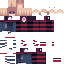 Minecraft skin texture, 64x64 pixels