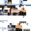 Minecraft skin texture, 64x64 pixels
