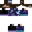 Minecraft skin texture, 64x64 pixels
