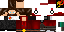 Minecraft skin texture, 64x32 legacy pixels