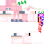 Minecraft skin texture, 64x64 pixels