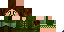 Minecraft skin texture, 64x32 legacy pixels