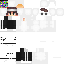 Minecraft skin texture, 64x64 pixels