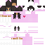 Minecraft skin texture, 64x64 pixels