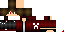Minecraft skin texture, 64x32 legacy pixels