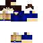 Minecraft skin texture, 64x64 pixels